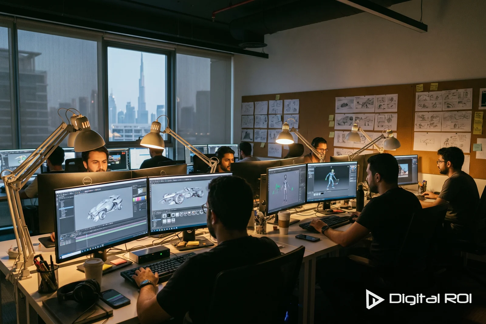 CGI and 3D animation production