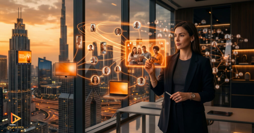 A marketer targets audience based on the demographics, intent, purchase behavior, etc., with the help of programmatic advertising DV 360 platform